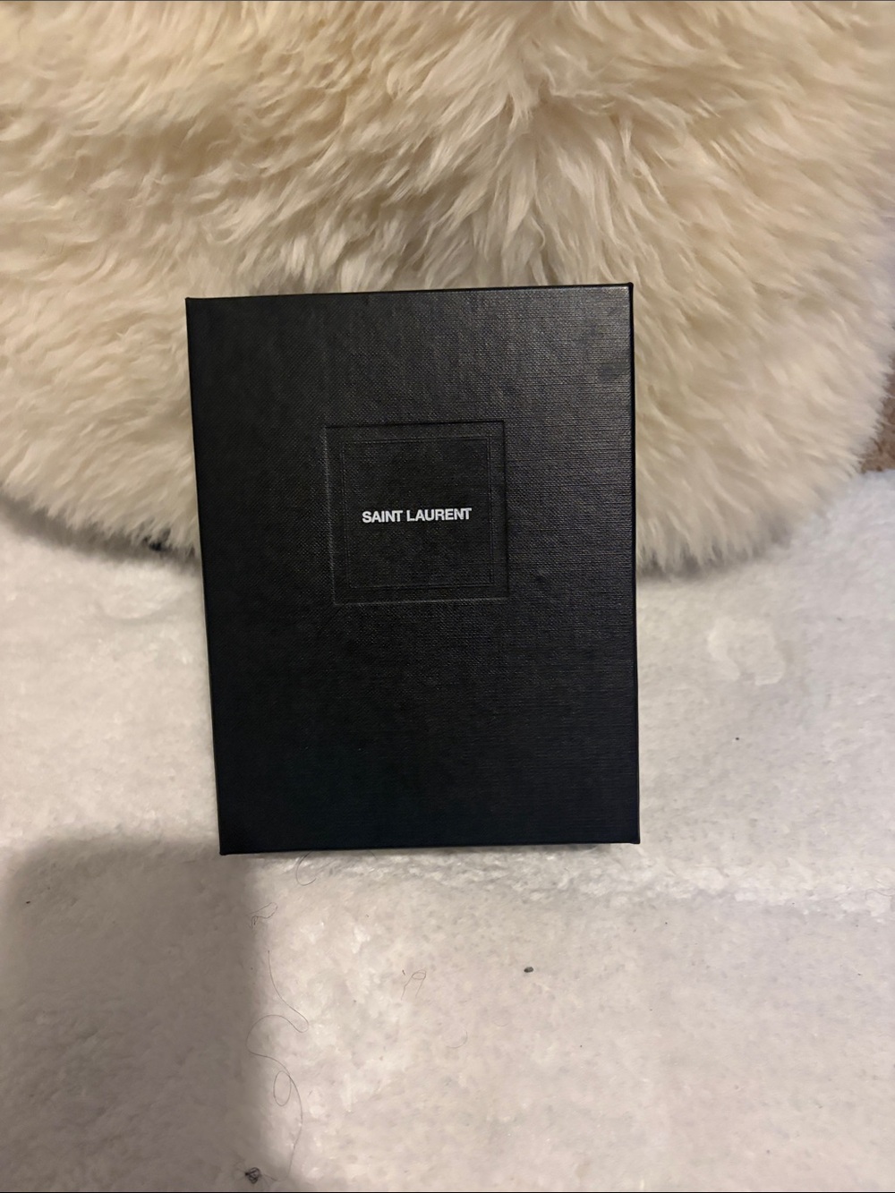 Saint Laurent Black Wallet Box